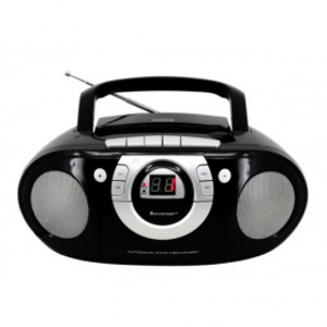 Soundmaster SCD5100SW CD-Boombox met FM radio en cassettespeler