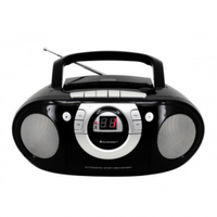 Soundmaster SCD5100SW CD-Boombox met FM radio en cassettespeler - thumbnail