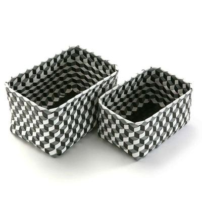 Set van opstapelbare opbergboxen Versa 23 x 20 x 33 cm 2 Stuks