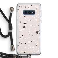Terrazzo N°20: Samsung Galaxy S10e Transparant Hoesje met koord