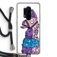 Lama: OnePlus 8 Pro Transparant Hoesje met koord