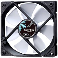 Fractal Design Dynamic X2 GP-12 PWM PC-ventilator Zwart, Wit (b x h x d) 120 x 120 x 25 mm - thumbnail