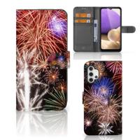 Samsung Galaxy A32 4G | Wallet Case | met Pasjes | Vuurwerk