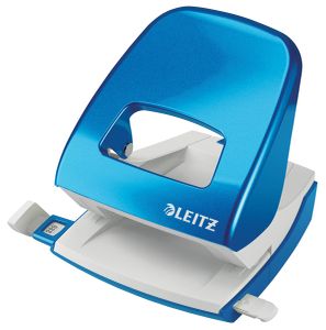 Leitz NeXXt Series Metal Office Hole Punch papierperforator 30 vel Blauw