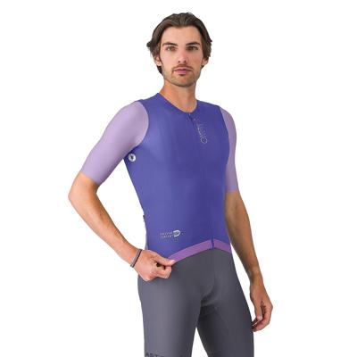 Castelli corretto jersey ultraviolet/purple mist-white heren