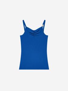 Nik&Nik zomer top meisjes - blauw, rib - Luuna