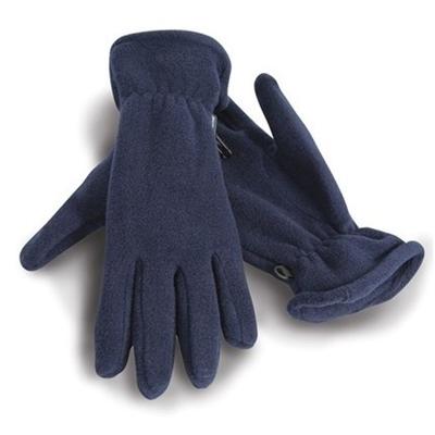 Result Winterhandschoenen - donkerblauw - warm fleece - volwassenen - dames/heren