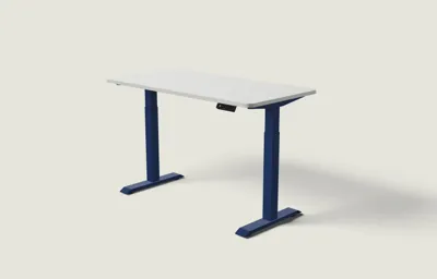 Desktronic HomeOne bureau Diepblauw / Grijs / 140x70 cm