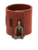 Parts of Four bracelet Restraint Charm en cuir - Marron