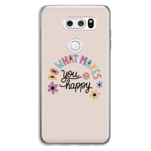 Happy days: LG V30 Transparant Hoesje