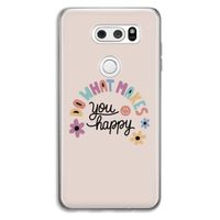 Happy days: LG V30 Transparant Hoesje