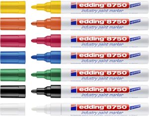 Lakmarker edding e-8750 industry rood