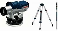 Bosch Blauw GOL 26 G Professional optisch nivelleertoestel | incl. BT 160 tripod en GR 500 meetlat  0601068003 - thumbnail