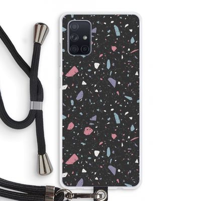 Terrazzo N°16: Samsung Galaxy A71 Transparant Hoesje met koord