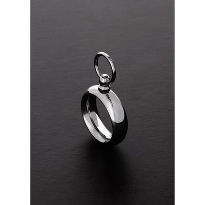 Steel by Shots Donut Ring met O-ring - 0,6 x 0,3 x 40 / 15 x 8 x 40 mm