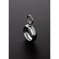 Steel by Shots Donut Ring met O-ring - 0,6 x 0,3 x 40 / 15 x 8 x 40 mm