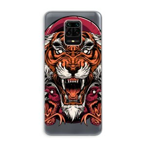 Tiger and Rattlesnakes: Xiaomi Redmi Note 9 Pro Transparant Hoesje