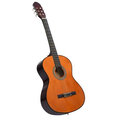 VidaXL Gitaar klassiek beginner 4/4 39" lindenhout