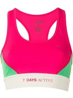 7 DAYS Active brassière de sport à bande logo - Rose