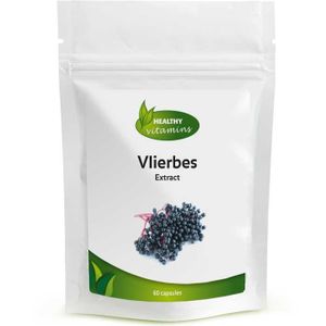 Vlierbesextract | 60 capsules | Vitaminesperpost.nl