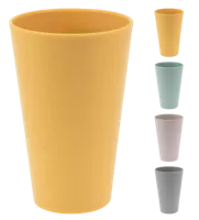 Excellent Houseware Beker van Gerecycled Kunststof 400 ml