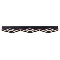 Brilliant Plafondlamp zwart met houtMaureen 88cm - G80113/76