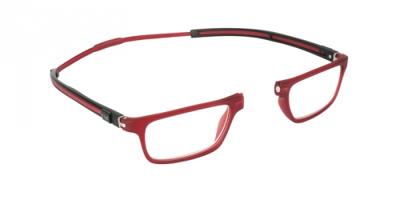 CliC Tube Frosted rood - +1.5