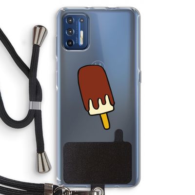 Frisco: Motorola Moto G9 Plus Transparant Hoesje met koord