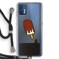 Frisco: Motorola Moto G9 Plus Transparant Hoesje met koord