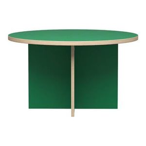 "HKliving Dining Table Eettafel - Ø 130 cm - Green "
