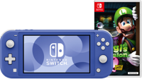 Nintendo Switch Lite Blauw + Luigi's Mansion 2 HD