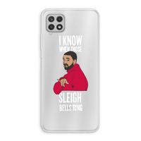 Sleigh Bells Ring: Samsung Galaxy A22 4G Transparant Hoesje