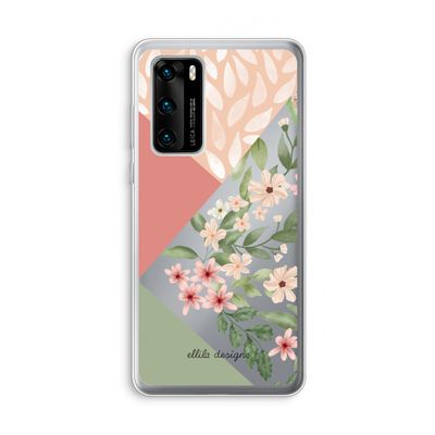 Sweet heaven geometrics: Huawei P40 Transparant Hoesje