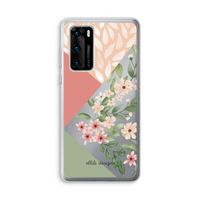 Sweet heaven geometrics: Huawei P40 Transparant Hoesje