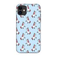 Eenhoorns overal: Volledig geprint iPhone 11 Hoesje