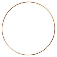 Creativ Company Metalen draadring goud, 20cm