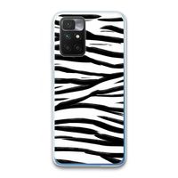 Zebra pattern: Xiaomi Redmi 10 Transparant Hoesje