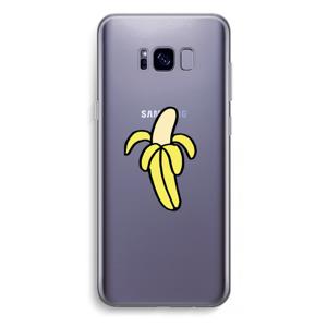 Banana: Samsung Galaxy S8 Plus Transparant Hoesje