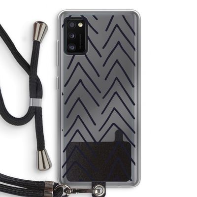 Marrakech Arrows: Samsung Galaxy A41 Transparant Hoesje met koord