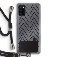 Marrakech Arrows: Samsung Galaxy A41 Transparant Hoesje met koord