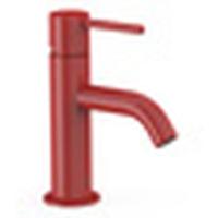 Wastafelkraan Tres Study | Opbouw | Mengkraan | Standaard model | 1-hendel | Rond | Rood