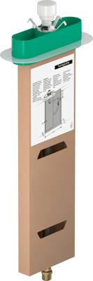 Hansgrohe sBox badrand- en tegelrand basisset