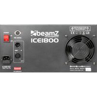 BeamZ ICE1800 Water 2,5 l 1800 W Zwart, Wit - thumbnail