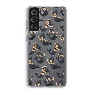 Zeemeermin: Samsung Galaxy S21 FE Transparant Hoesje