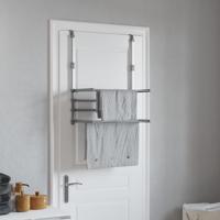 Droogrek voor balkon 54x25x42 cm aluminium