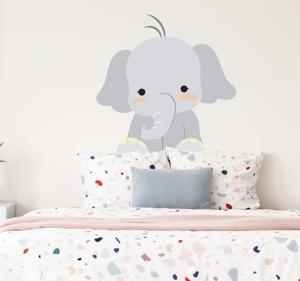 Sticker baby olifant