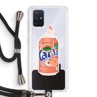 S(peach)less: Samsung Galaxy A71 Transparant Hoesje met koord