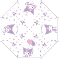 Sanrio Paraplu - Kawaii Kuromi (Transparant)