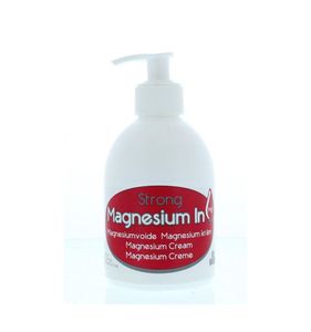 Magnesium + MSM in Strong creme pompflacon