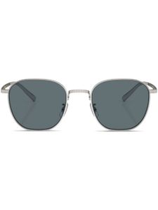 Oliver Peoples lunettes de soleil Rynn à monture carrée - Argent